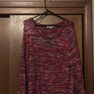 Studio Works size 2x multi colored sweater